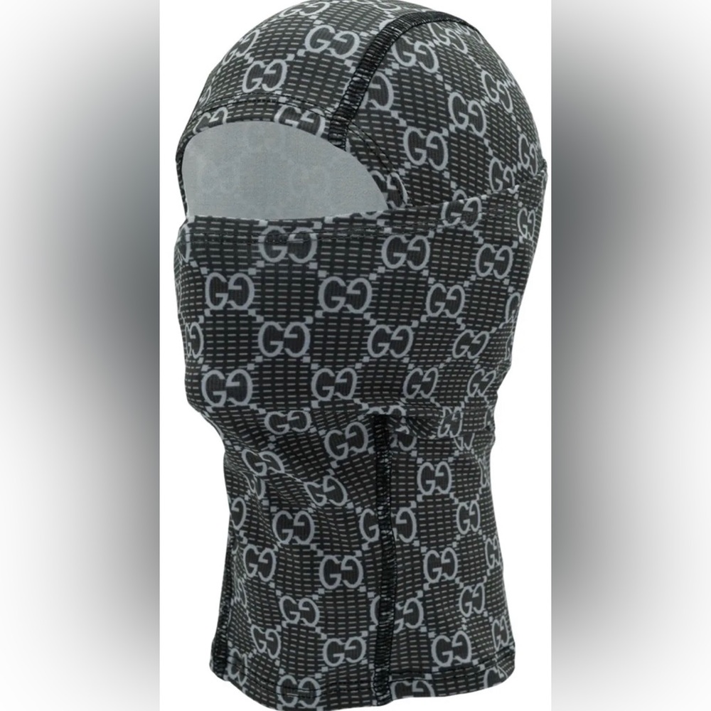 Bravest Studios NYC Pop-Up Exclusive GG Winter Mask Gray/Black | Size-FitAll NEW